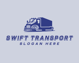 Freight Truck Mover logo design