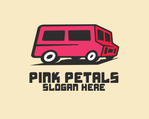 Pink - Pink Van Transport logo design