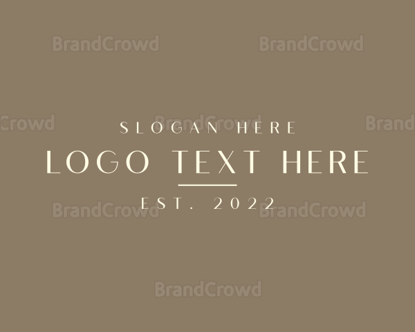 Elegant Business Brand Logo