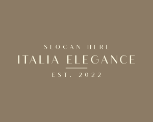 Elegant Business Brand logo design