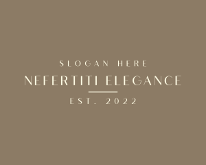 Elegant Business Brand logo design