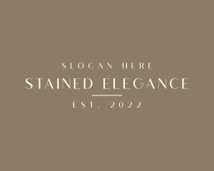 Elegant Business Brand logo design