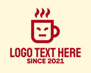 Emoji - Coffee Cafe Mug Mascot logo design