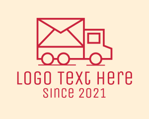 Automotive - Mail Delivery Van logo design