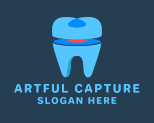 Dentistry Tooth Treatment Logo