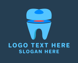 Dentistry Tooth Treatment Logo