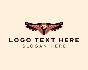 Tools - Mechanic Tool Wings logo design