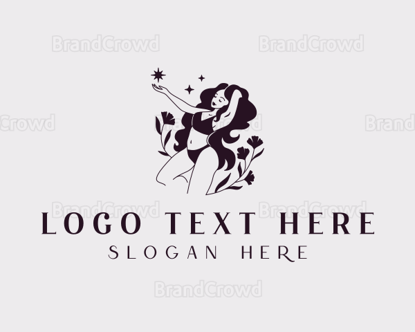 Floral Bikini Lingerie Logo