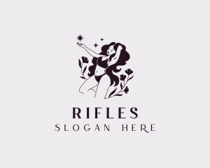 Floral Bikini Lingerie Logo