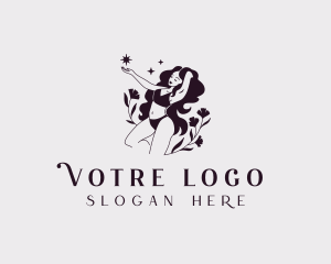 Floral Bikini Lingerie Logo
