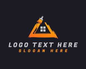 Utility - House Painting Builder logo design