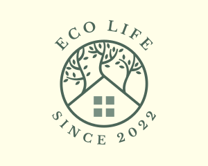 Sustainable - Sustainable Forest House logo design