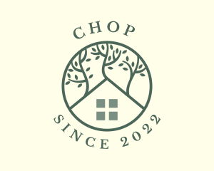 Green - Sustainable Forest House logo design