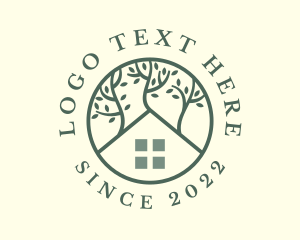 Forest - Sustainable Forest House logo design