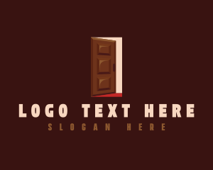 Chocolatier - Dessert Chocolate Door logo design