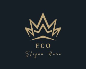 Premium Pageant Crown  Logo