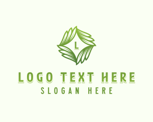 Vegan - Botanical Vegan Garden logo design