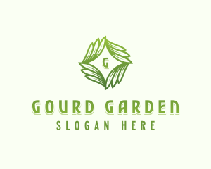 Botanical Vegan Garden logo design