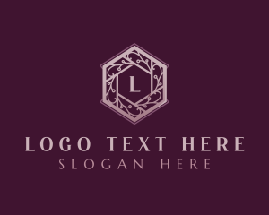 Elegant - Elegant Floral Wreath logo design