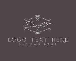 Self Care - Relaxing Massage Spa logo design