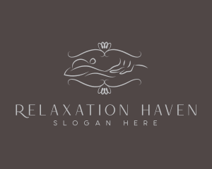 Massage - Relaxing Massage Spa logo design