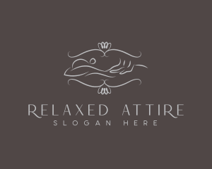 Relaxing Massage Spa logo design