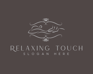 Massage - Relaxing Massage Spa logo design