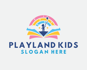 Kindergarten Nursery Daycare logo design