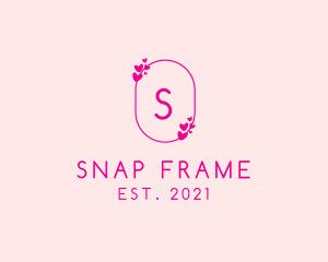 Heart Frame Boutique logo design