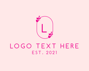 Lovely - Heart Frame Boutique logo design