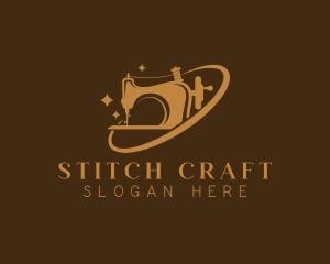 Embroidering - Sewing Tailor Seamstress logo design