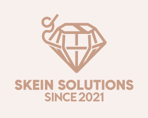 Skein - Luxury Diamond Jewel logo design