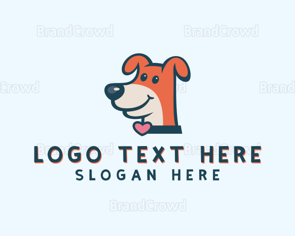 Pet Dog Veterinary Logo