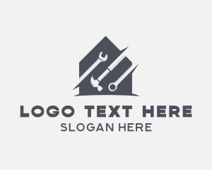 Handyman Repair Tools Logo