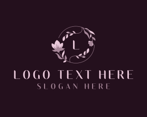 Boutique - Elegant Wedding Floral logo design