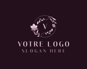 Elegant Wedding Floral Logo