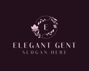 Elegant Wedding Floral logo design