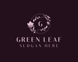 Elegant Wedding Floral logo design