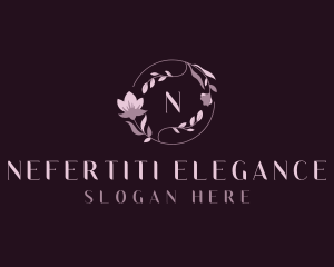 Elegant Wedding Floral logo design