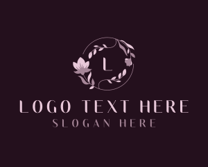 Elegant Wedding Floral Logo