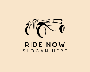 Retro Car Restoration logo design