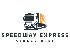 Express Delivery Truck logo design