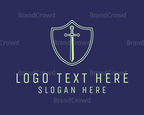 Tech Sword Shield Logo