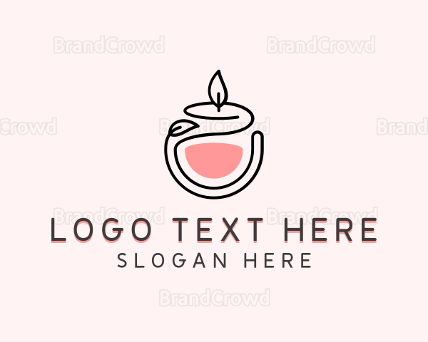 Scented Candle Decor Logo