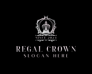 Crown Regal Monarchy logo design