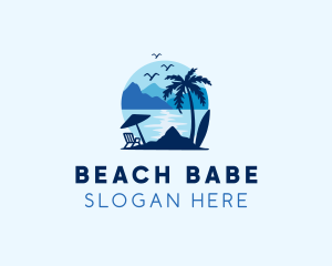 Summer Beach Resort  logo design