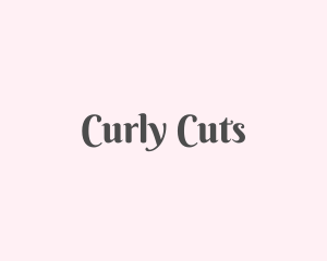 Curly - Curly Beauty Cosmetics logo design
