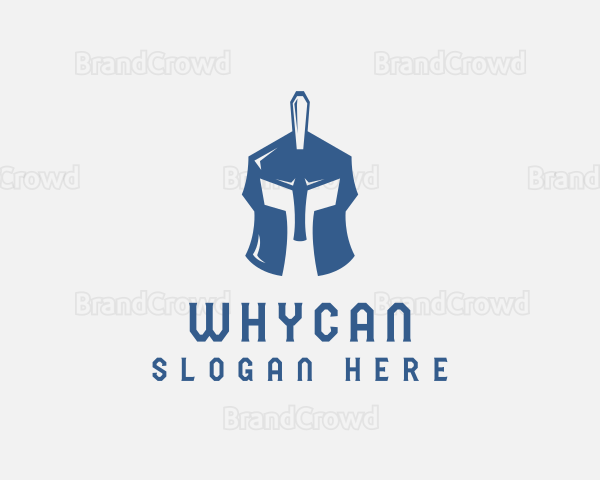 Spartan Armored Warrior Logo