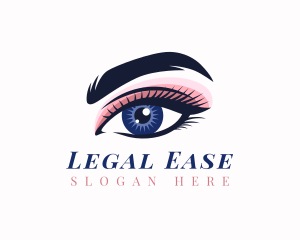 Woman - Beauty Eye Makeup logo design