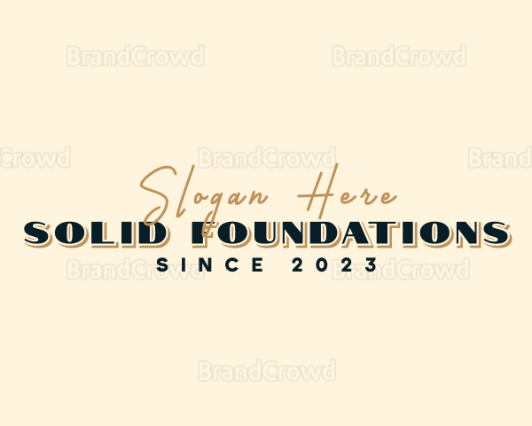 Elegant Cursive Business Logo